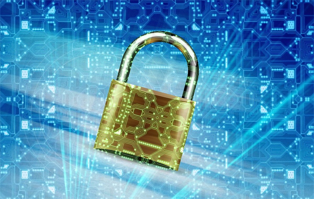 Passkeys Keamanan Digital - Ilustrasi Padlock Cybersecurity