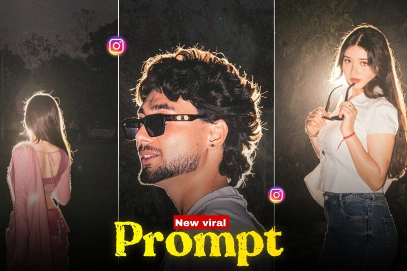 Prompt AI edit foto viral Instagram 2026 - hasil Night Light Cinematic dengan ChatGPT