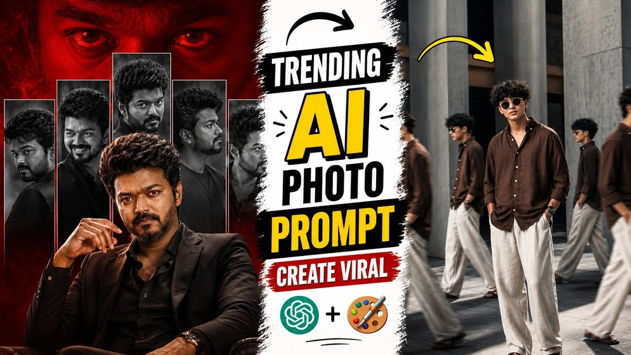 Prompt AI edit foto aesthetic collage viral Instagram 2026