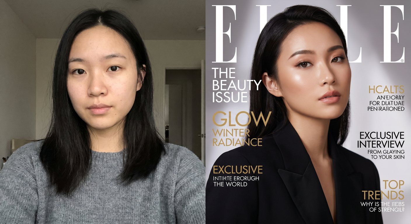 filter AI Instagram 2026 - contoh Beauty Editorial MyShell AI
