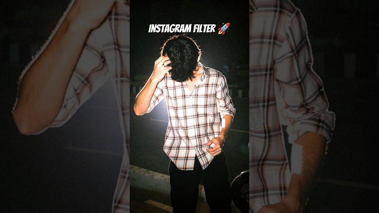 Instagram trending glow light filter flash effect 2026