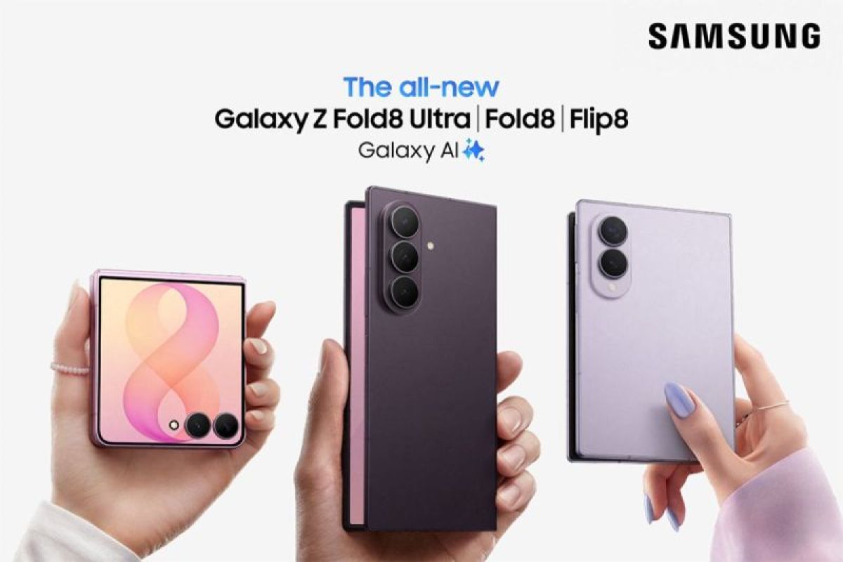 Samsung Galaxy Z Fold 8, Fold 8 Ultra, dan Flip 8 di Galaxy Unpacked 2026