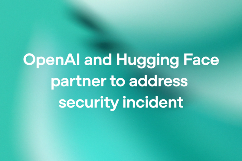 OpenAI dan Hugging Face dalam ilustrasi resmi insiden keamanan AI