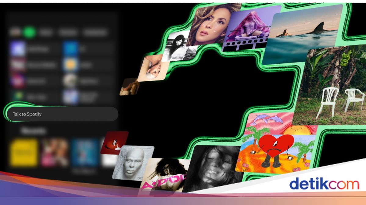 Spotify chatbot AI Talk to Spotify di aplikasi mobile