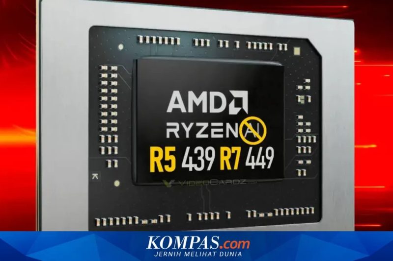 AMD Rilis Ryzen 5 439 dan Ryzen 7 449: Berlabel Ryzen AI, Tapi Tanpa NPU