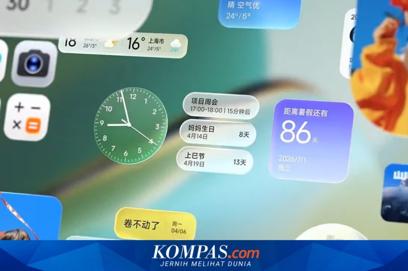 Xiaomi Resmi Rilis HyperOS 4: UI Kaca Transparan ala iOS 26 dan AI Makin Pintar