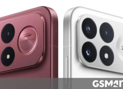 POCO F9 Pro dan F9 Ultra render warna Dark Cherry dan Aurora Green