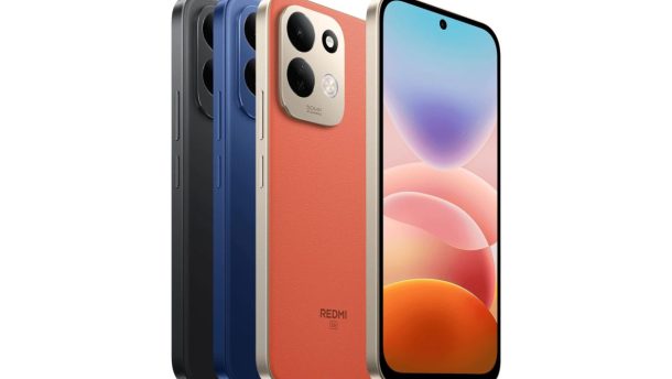 Redmi 17 5G versi global dalam tiga pilihan warna Orange, Blue, dan Black