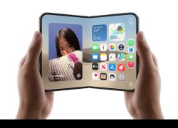 iPhone Duo ponsel lipat pertama Apple dibuka dengan dua layar 7,6 inci dan 5,4 inci