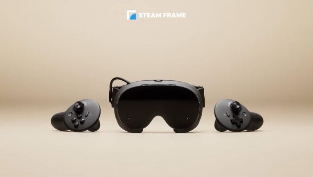Valve Steam Frame headset VR standalone beserta dua controller