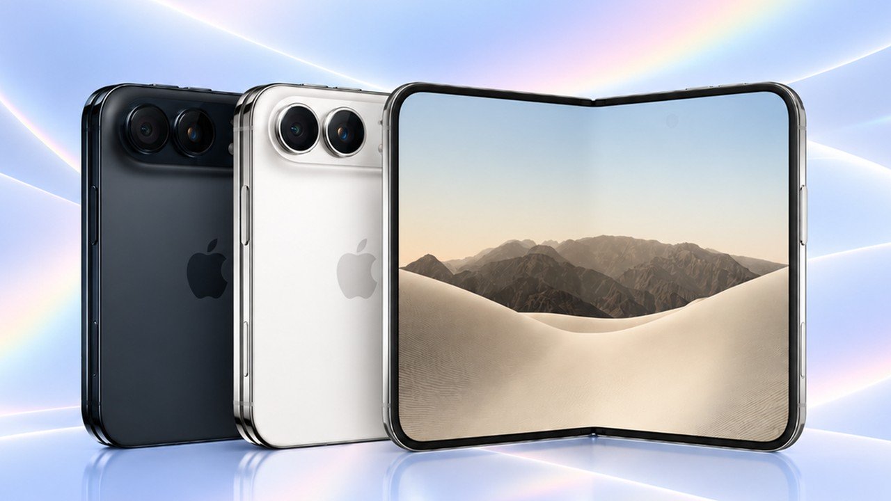 iPhone Duo ponsel lipat pertama Apple dalam tiga tampilan
