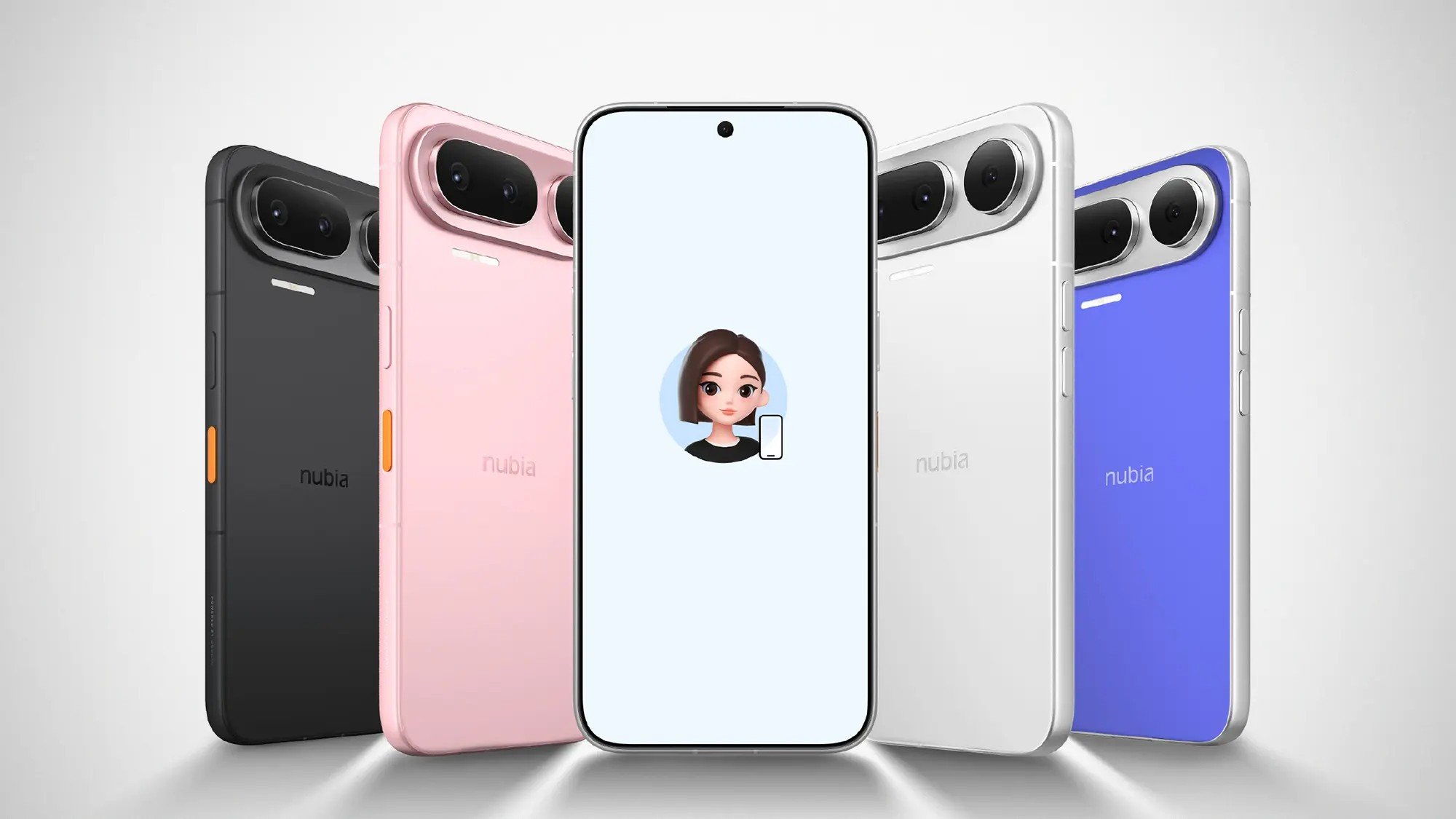 Nubia NaviX Ultra smartphone AI agent pertama di dunia dengan empat varian warna