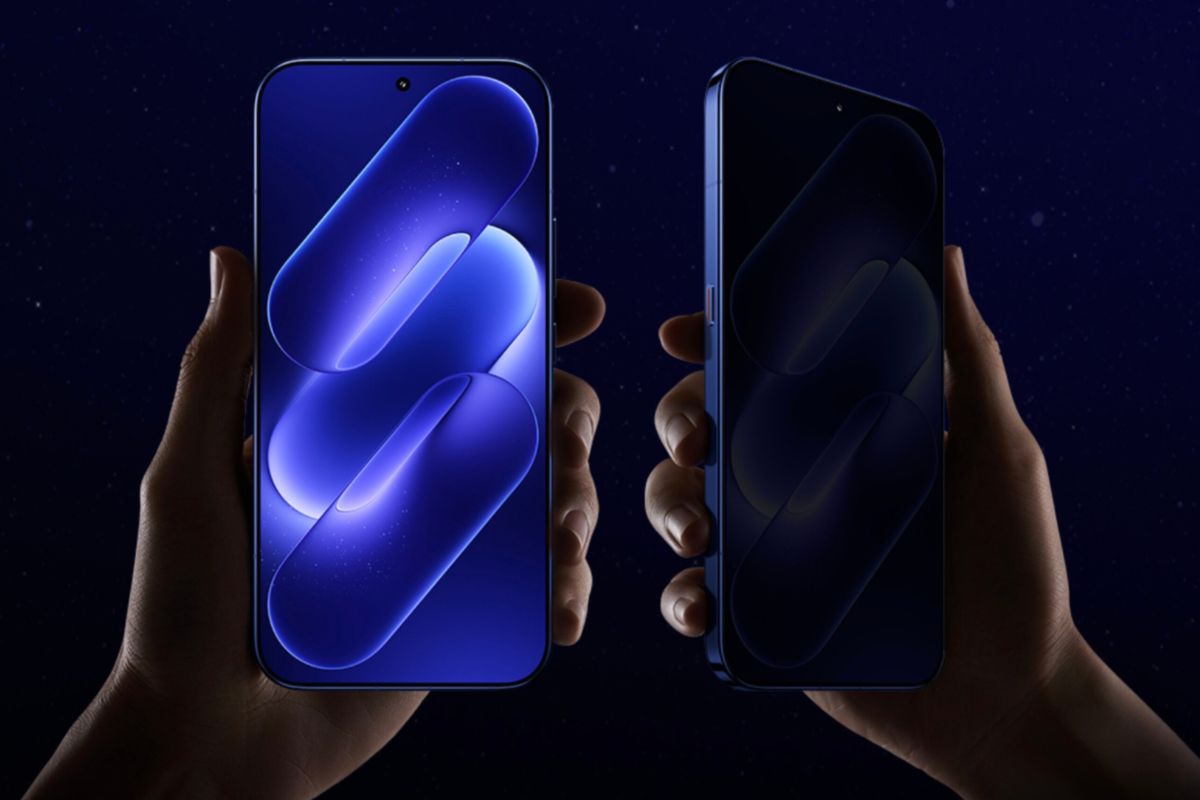 Layar privasi Xiaomi 18 Pro menampilkan konten antiintip