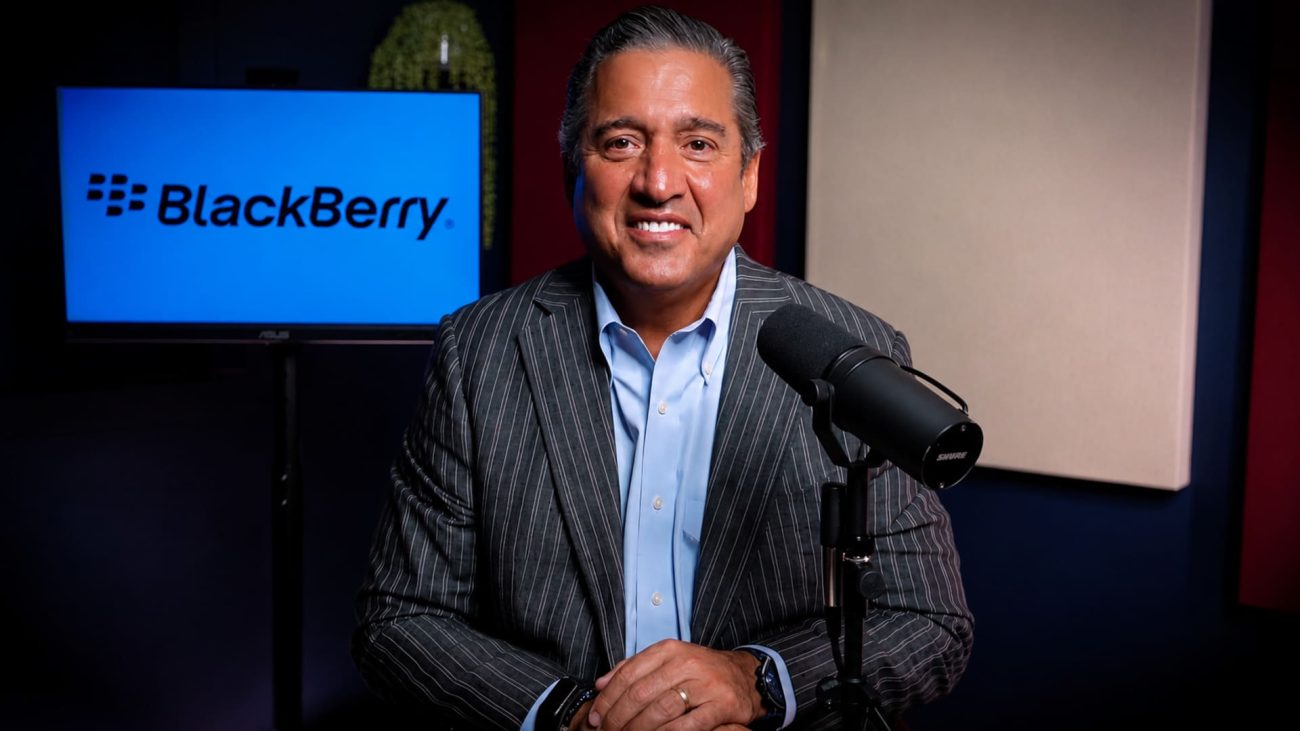 CEO BlackBerry John Giamatteo wawancara CNBC soal robot physical AI dan QNX