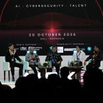 Panel diskusi kriptografi tahan kuantum di AICX 2026, membahas ancaman komputasi kuantum bagi keamanan siber
