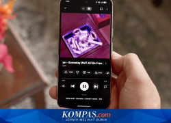 Label AI di halaman pemutar YouTube Music