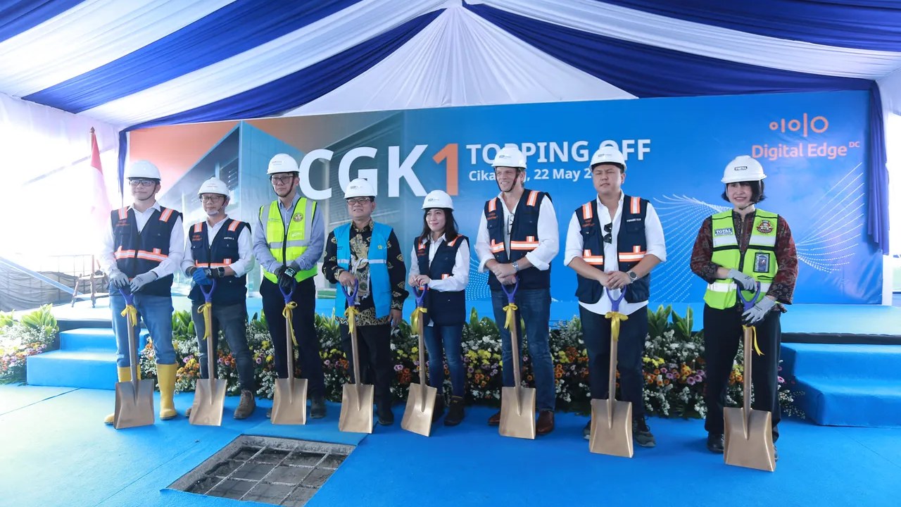 Data center AI di Indonesia dengan liquid cooling dan kapasitas besar