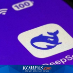 Ilustrasi logo DeepSeek di layar ponsel, terkait rilis DeepSeek V4.1-Flash-1017