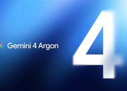 Key art resmi Google untuk model AI Gemini 4 Argon