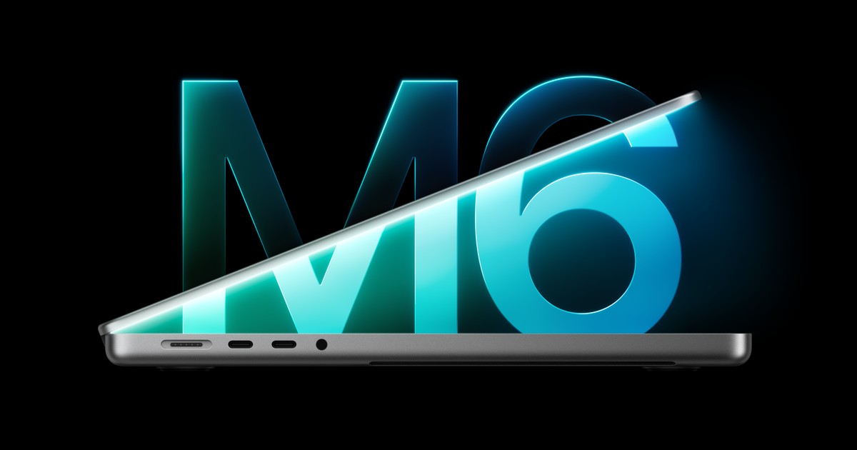 MacBook Pro 14 inci dengan chip M6 dari Apple