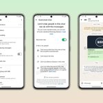 Restricted Chat WhatsApp beta Android - tampilan pengaturan privasi chat di layar info chat