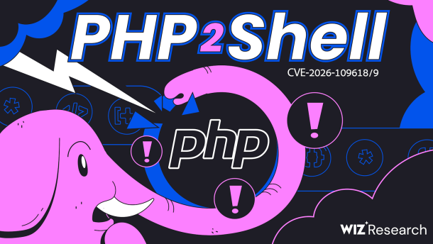 Ilustrasi PHP2Shell, dua celah kritis PHP CVE-2026-109618 dan CVE-2026-109619 dari riset Wiz Research